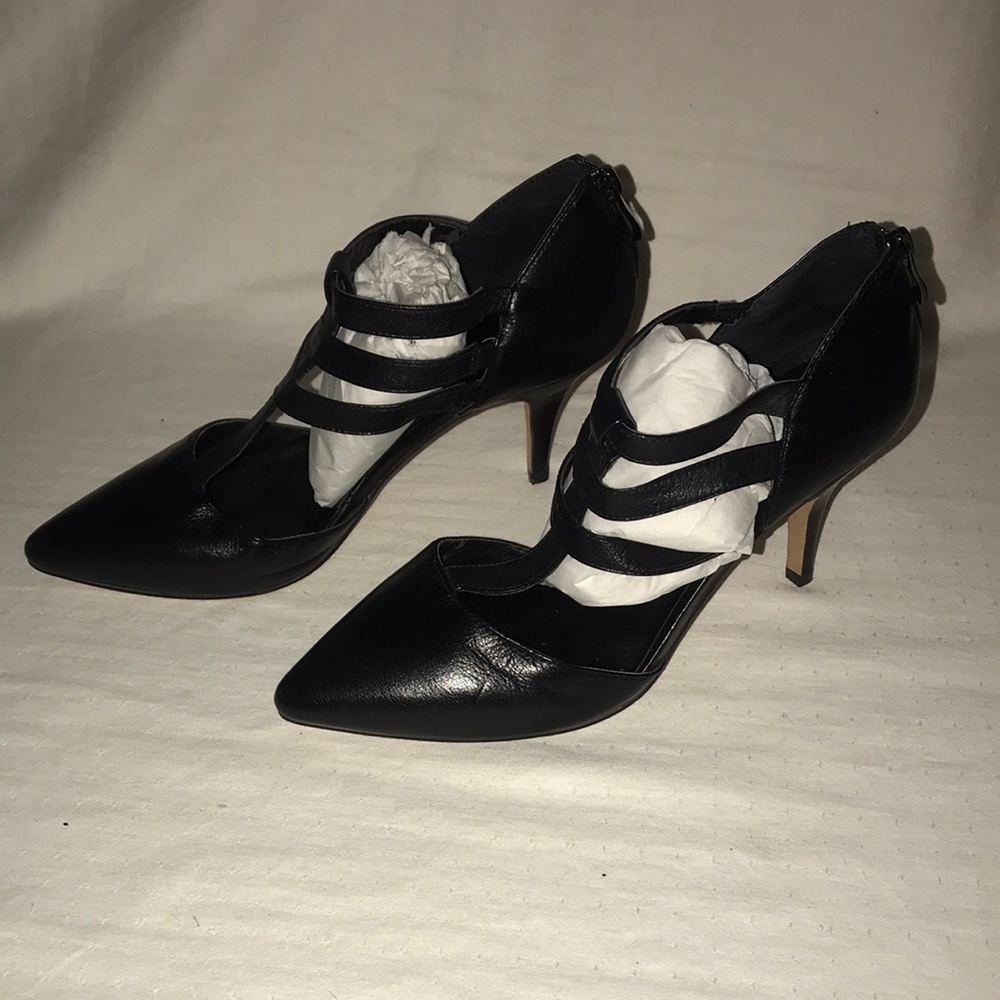 Women’s Black Sole Society T-Strap Heels - Size 7B
